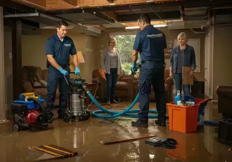 Basement Water Extraction and Removal Techniques process in Trafford, PA